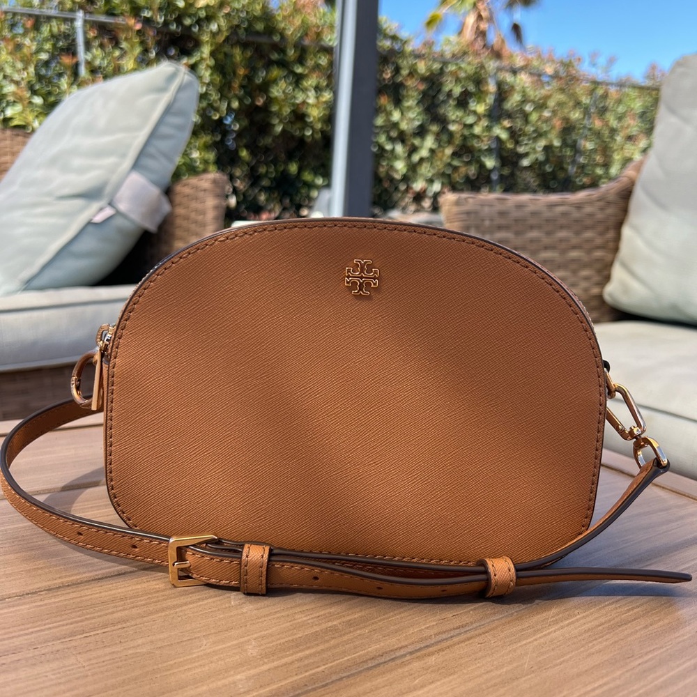 Brown Tory Burch Crossbody Bag